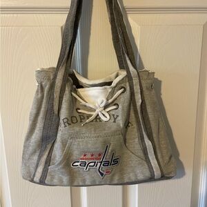 NHL licensed Washington Capitals hockey handbag